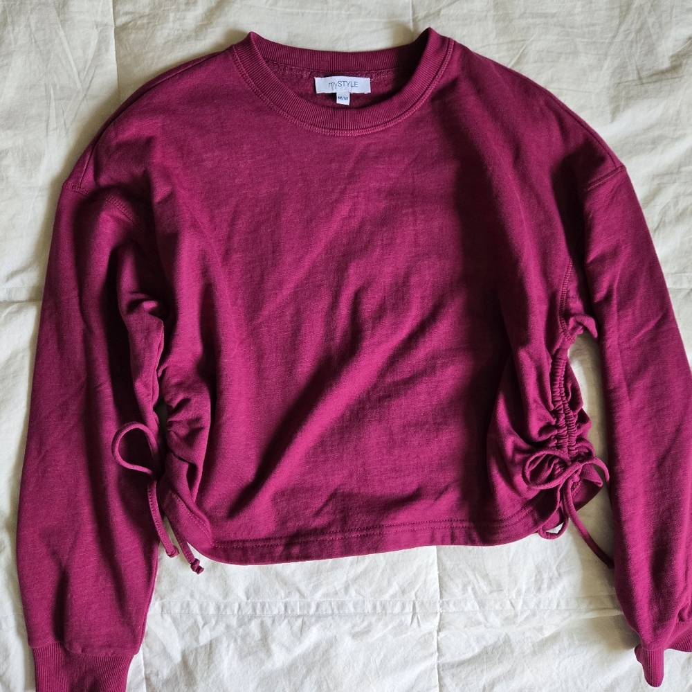 Crop sweater